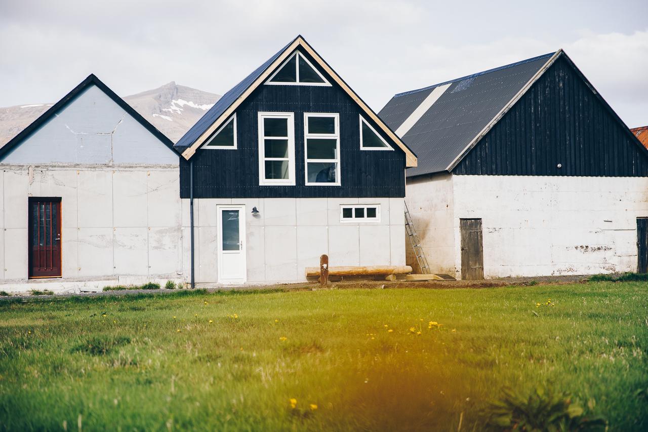 Boat House In Hosvik Apartment Exterior photo